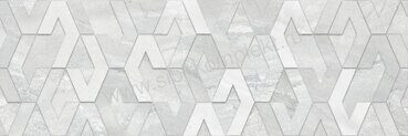 Плитка настенная Alva "Серый" рельеф 200*600 Alma Ceramica
