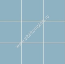 Плитка настенная Мозаика Monocolor Blue Wall 02 300*300 (9,8*9,8) глянец
